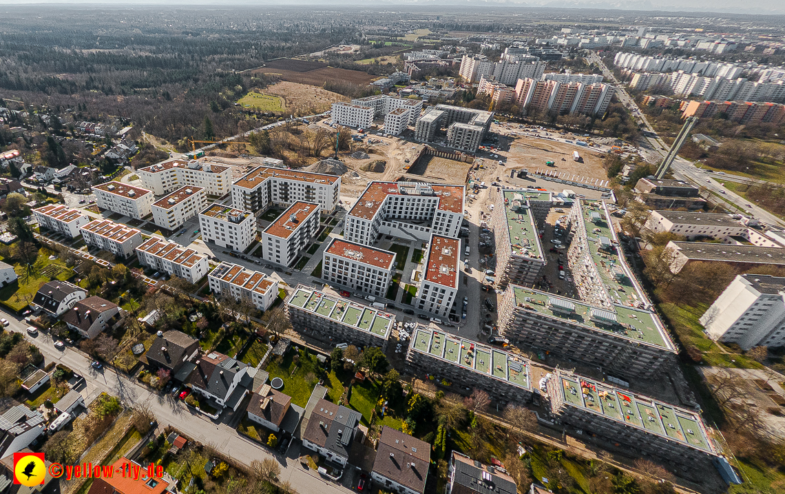 22.03.2023 - Baustele und Wohnanlage Alexisquartier